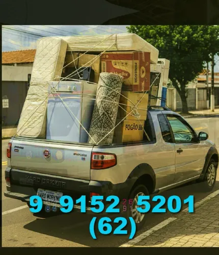 Frete em carro aberto para toda a região com segurança