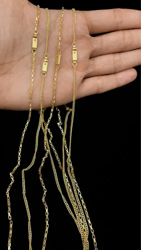 Corrente Banhada a ouro 18k