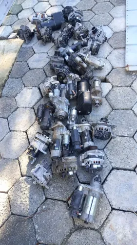 Lote alternador e motor de partida