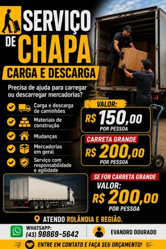 Trabalho de chapa
