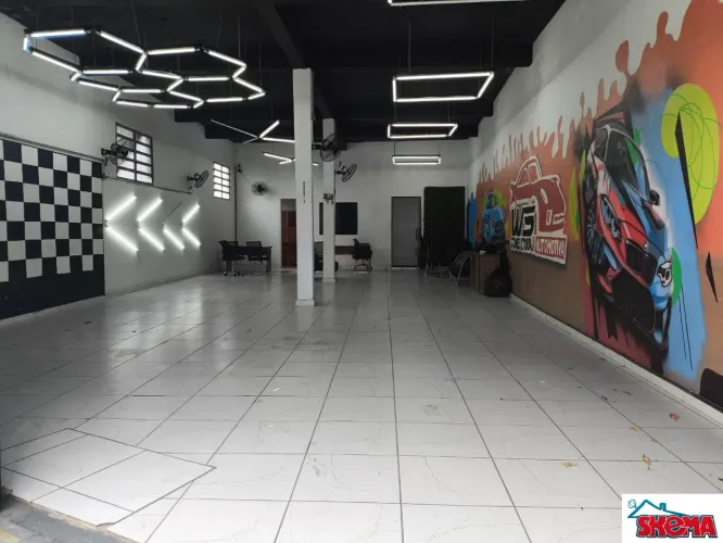 Salão Comercial para Locação em São Paulo-SP, Jardim Mimar: 1 Sala, 1 Banheiro, 6 Vagas de