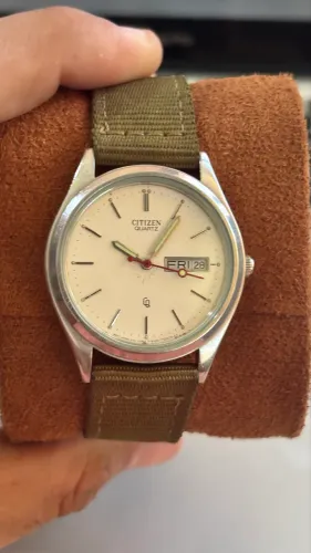 Relógio citizen quartz vintage