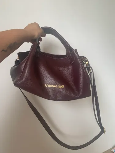 Bolsa feminina Couro Café