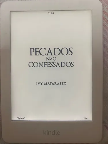 Kindle Amazon 10ª Geração Branco 8GB | Muito Conservado