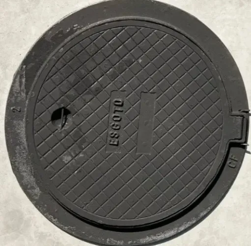 Tampa 60cm em Ferro Fundido