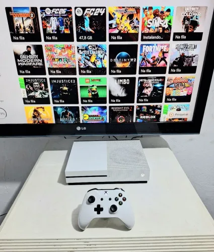 Xbox One S 1TB Series , Aceito Cartão