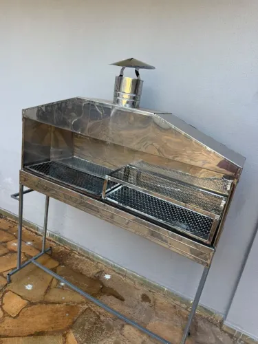 Vendendo churrasqueira de inox