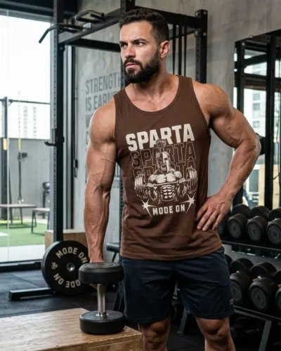 regata masculina cavada fitness