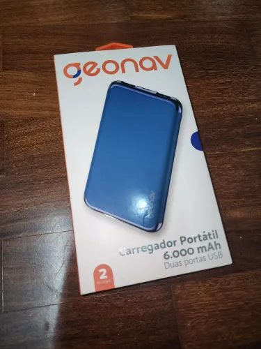 Carregador Portátil 6000mAh - Duas portas USB