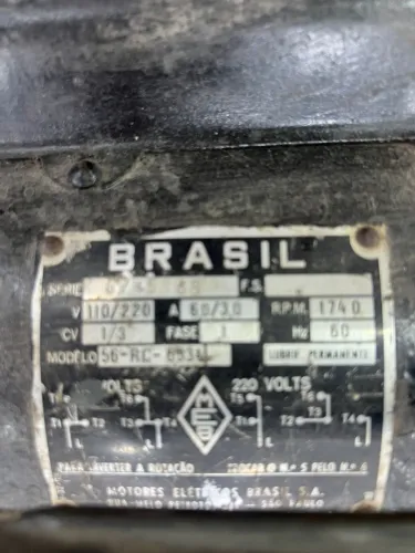 Motor máquina de costura - usado - funcionando