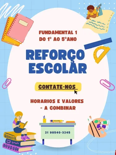 Reforço escolar Ensino Fundamental I