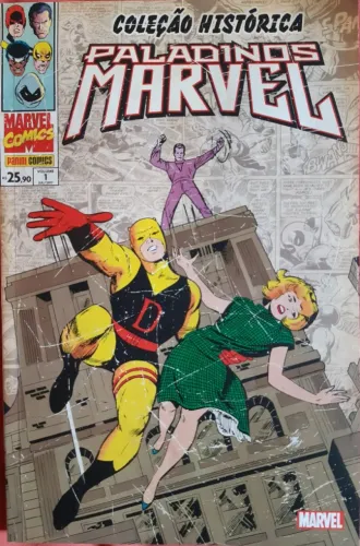 Coleção Histórica Marvel - Paladinos Marvel - Volume 1 - Usado