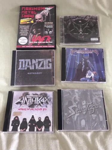 Iron maiden colecao de cds de rock lote cds metal vinil disco LPs
