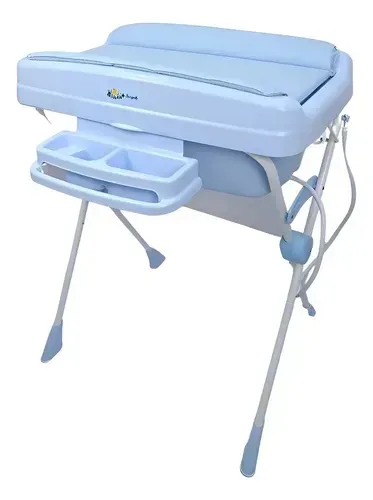 BANHEIRA DE BEBÊ BURIGOTTO + CONJUNTO, USADO 3 VEZES
