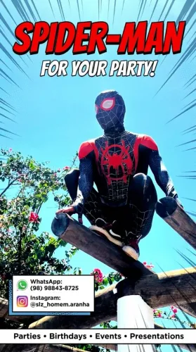 Animador de festa para aniversários e outros