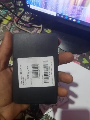 HD externo completo 750 gb