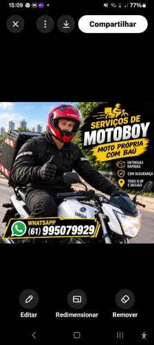 Moto Boy em todo DF e entorno.
