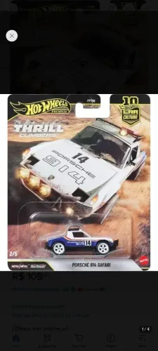 Hotwheels Premium Porsche 914 Safari