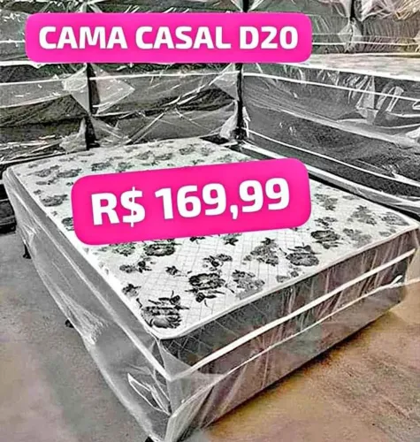 ? 169,99 cama box casal master d20 promoção
