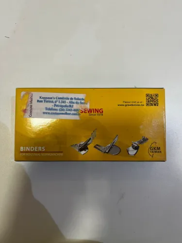 Aparelho de Viés Industrial Golden Eagle + Chapa e Calcador