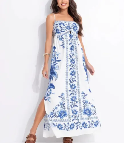 Vestido farm longo 