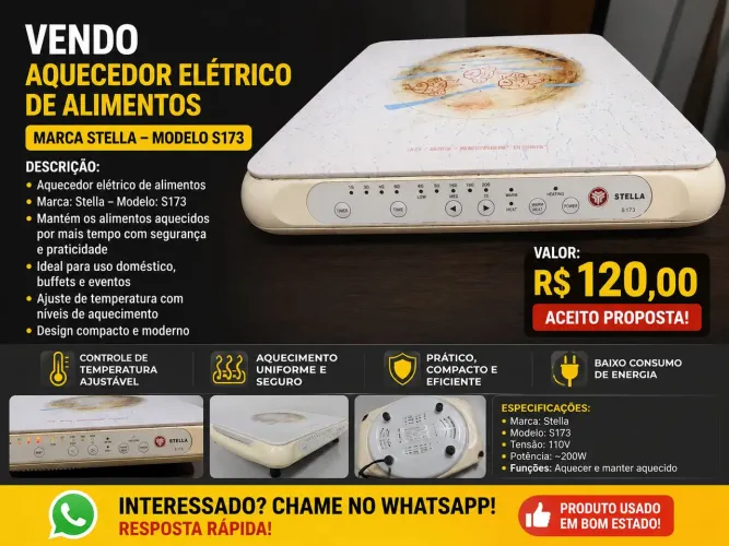Aquecedor de alimentos