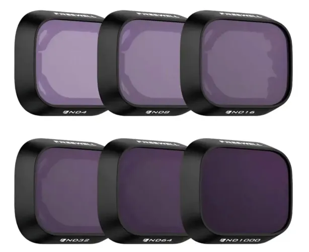 Kit 6 Filtros ND para Drone DJI Mini 4 Pro