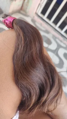 Mega hair humano 40cent 126 mechas,( cabelo natural) 300$ 