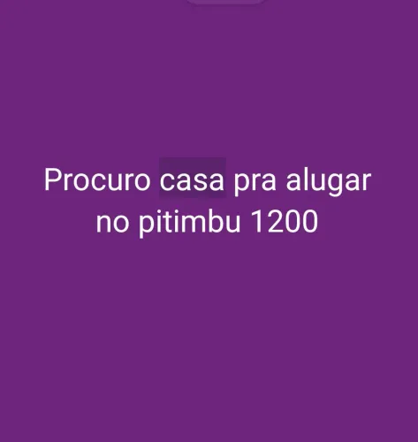 No pitimbu,cidade satélite 