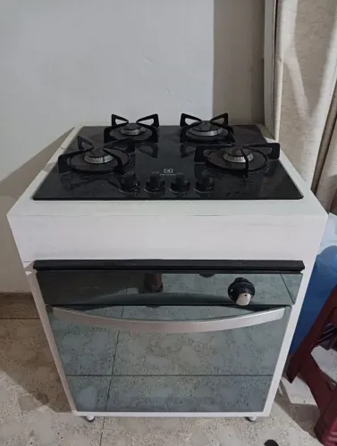 Fogão Cooktop com forno grill+ móvel l