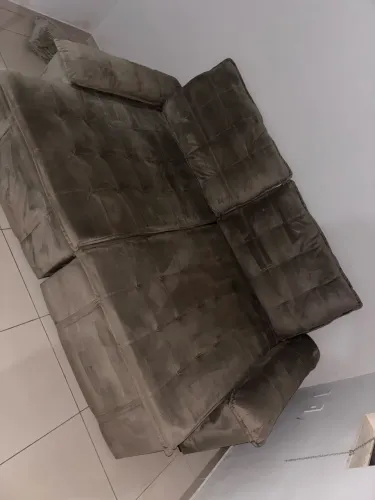 SOFÁ CAMA RETRÁTIL E RECLINAEL 3 LUGARES