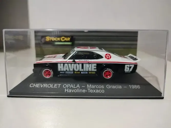 Miniatura Chevrolet Opala Marcos Gracia 1986 Havoline Stock Car 1/43