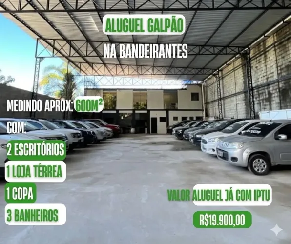 ALUGO GALPÃO EM VARGEM PEQUENA