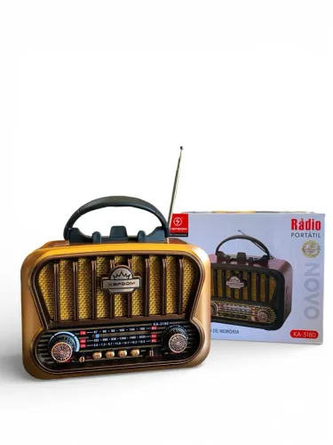RÁDIO RETRÔ KAPBOM MODELO KA-3180
