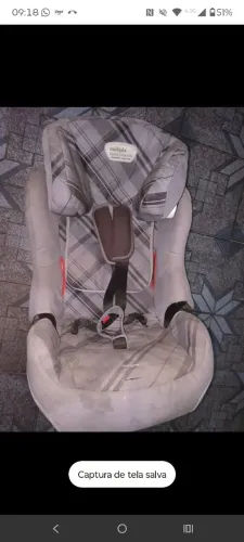 Cadeira de carro de bebê