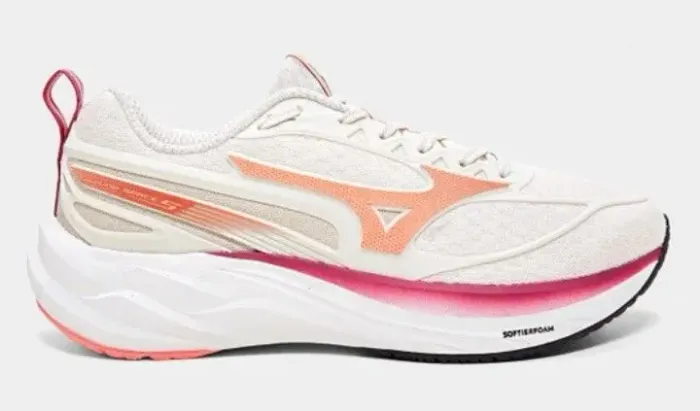 Tênis Mizuno Space 5 Feminino - Off White