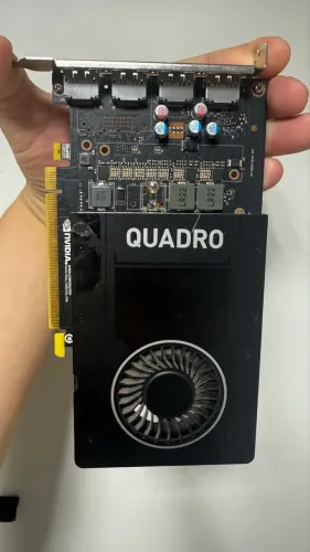 Placa de vídeo Quadro 5GB