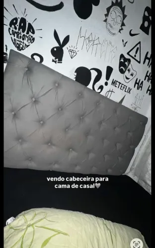 Cabeceira Casal Cinza