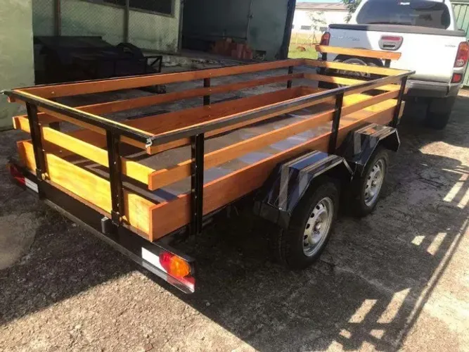 Carreta Fazendinha 2 EIXOS 1,20 x 3,00