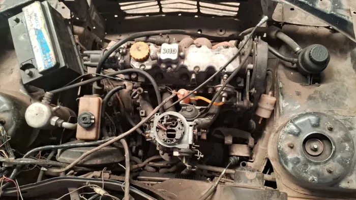 Motor Monza 2.0 Carburado Original - Funcionando - Sem Câmbio - Baixado no Detran