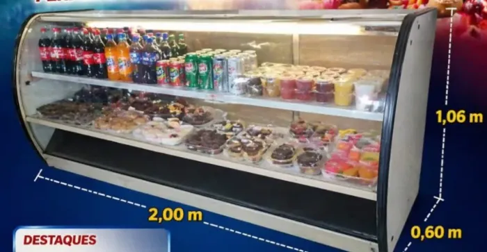 Balcão refrigerado