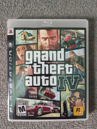 GTA 4 PS3 - Jogo Grand Theft Auto IV PlayStation 3 - Em Excelente Estado! - Completo!