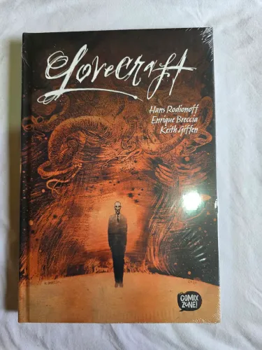 Lovecraft Biografia em Quadrinhos Comix Zone Lacrado