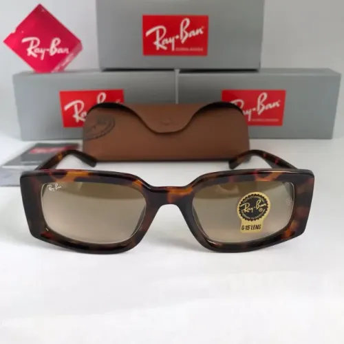 Óculos de sol ray-ban kiliane onça lentes de cristal style