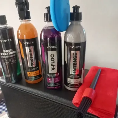 Kit Vonixx Limpeza Automotiva 7 Itens
