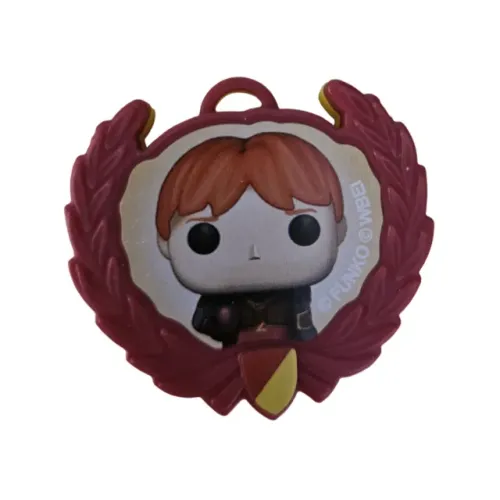 Kinder Joy Harry Potter - Versão Importada Europa Quadribol - Porta Adesivo Rony Acessório