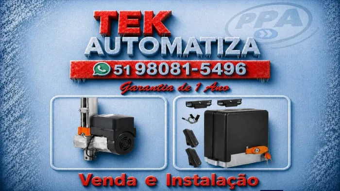 Motor portão  instalado