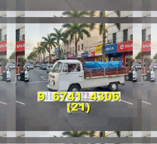 Frete rápido e seguro! Ligue agora: 21?9?6741?4306 - Paulo te espera!