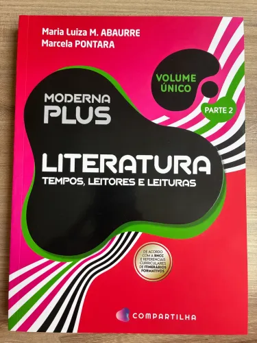 Moderna Plus Literatura 4 Edição Parte 1 e 2