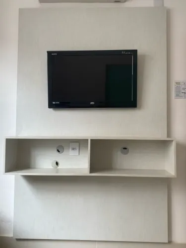 Painel de TV Rack de MDF Revestido